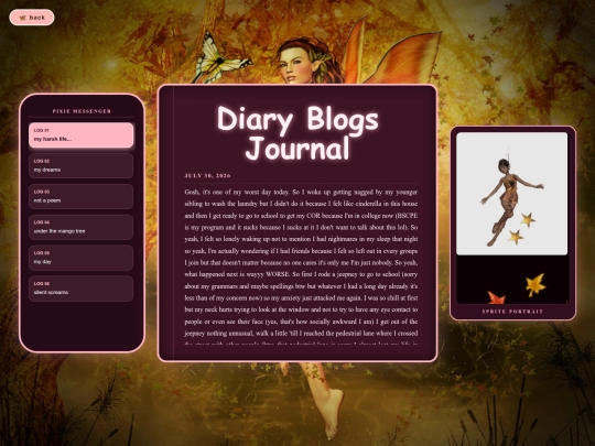 diarylogs screenshot