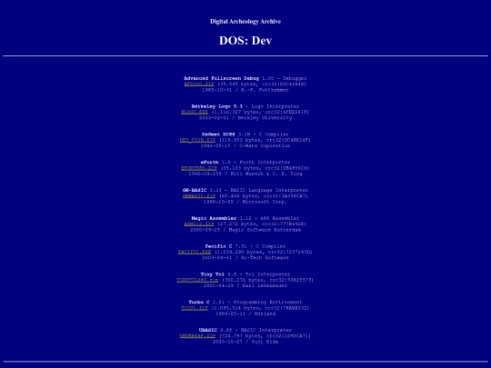 daarch/dos-dev screenshot