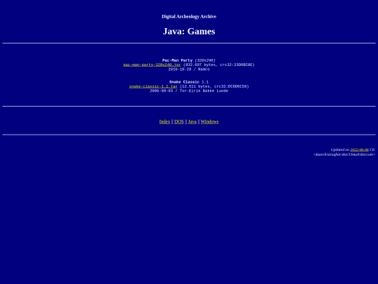 daarch/java-games screenshot