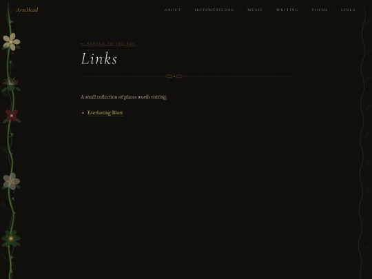 links screenshot