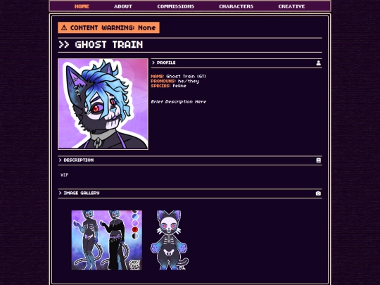 chara/furry/ghosttrain screenshot
