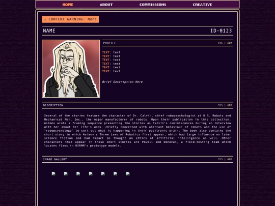 charabase screenshot