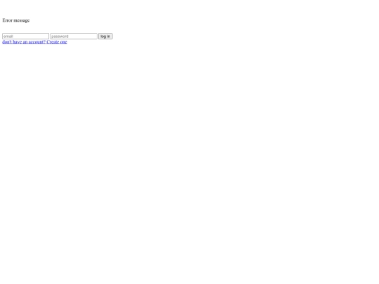 login screenshot