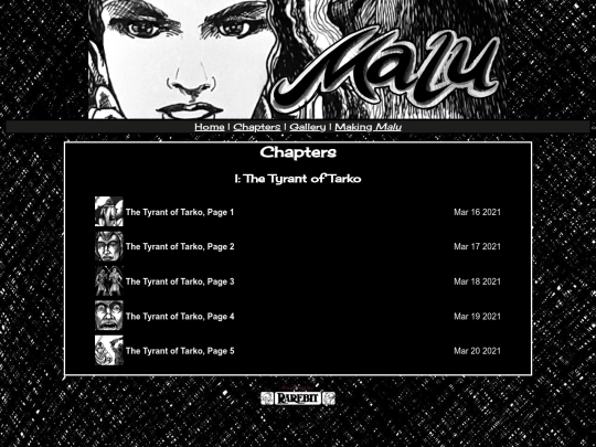Malu Comic/archive screenshot