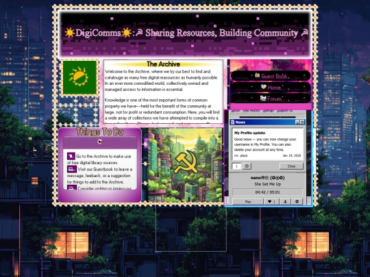 archive screenshot