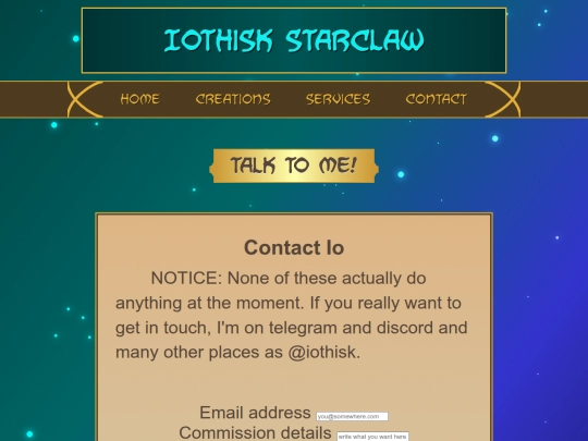 contact screenshot