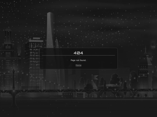 not_found screenshot