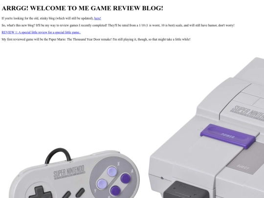 newblog screenshot