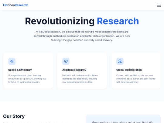Research/about screenshot