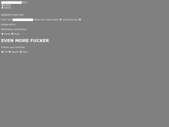 sandbox screenshot