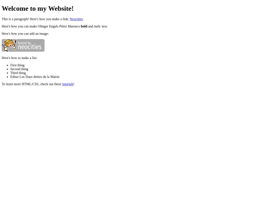 index screenshot