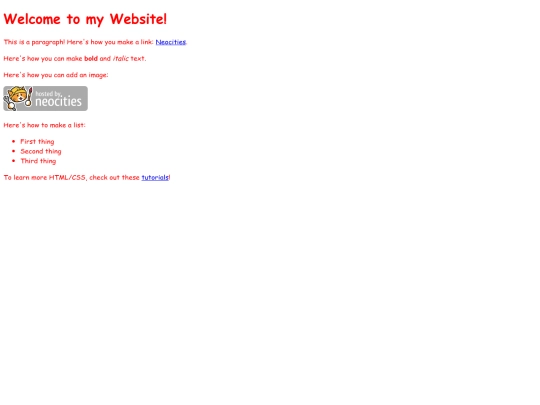 oldindex screenshot