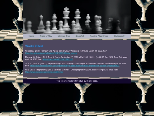 bibliography screenshot