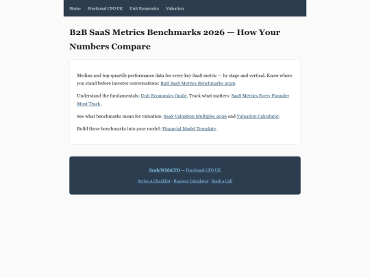 b2b-saas-metrics-benchmarks screenshot