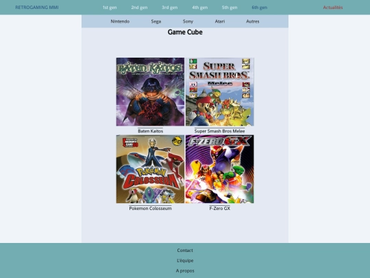 Neocities/html/Nintendo/Gamecube/jeuxgamecube screenshot