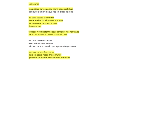 genius/entrelinhas screenshot