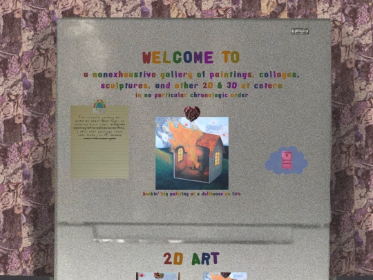 2D Art Page screenshot
