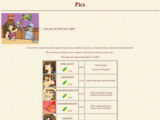 futurama/andrea/pics screenshot