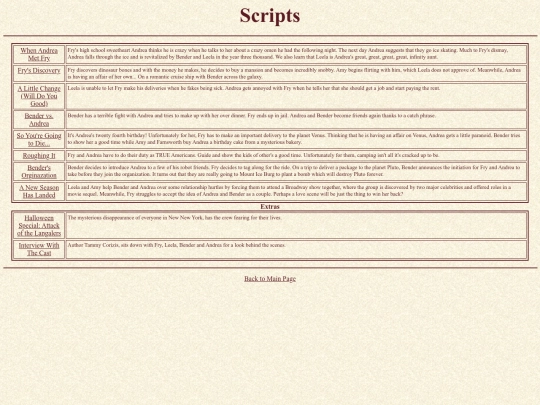 futurama/andrea/scripts screenshot