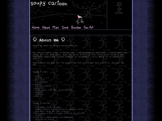 aboutme screenshot