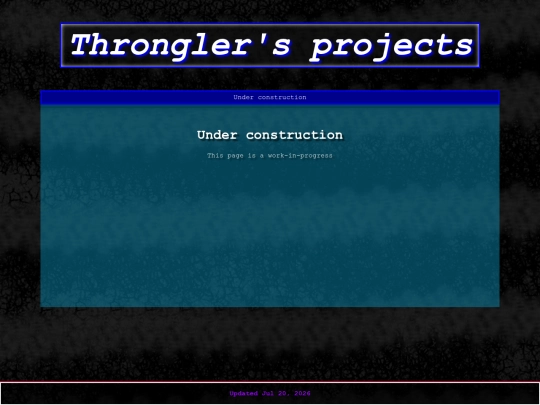 projects screenshot