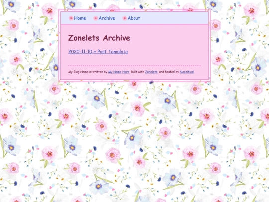 archive screenshot