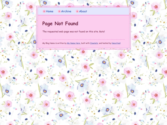not_found screenshot