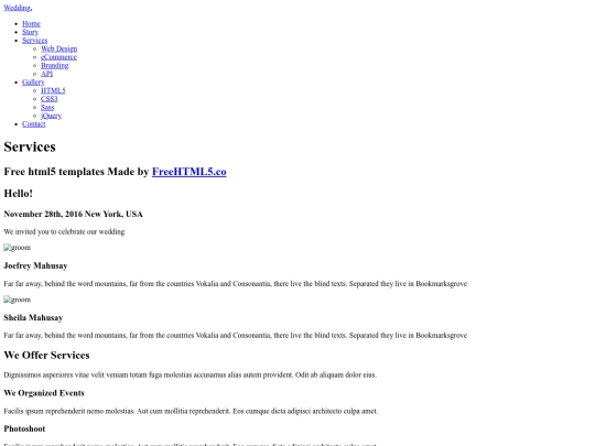 webbing/services screenshot
