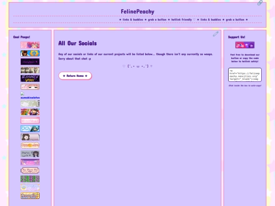 links screenshot