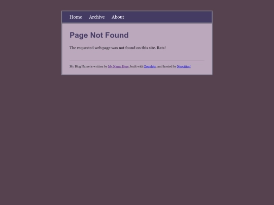 not_found screenshot