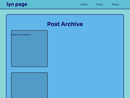 posts screenshot
