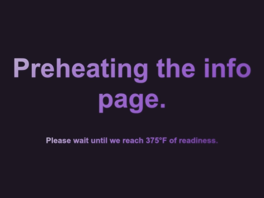 Pages/info screenshot
