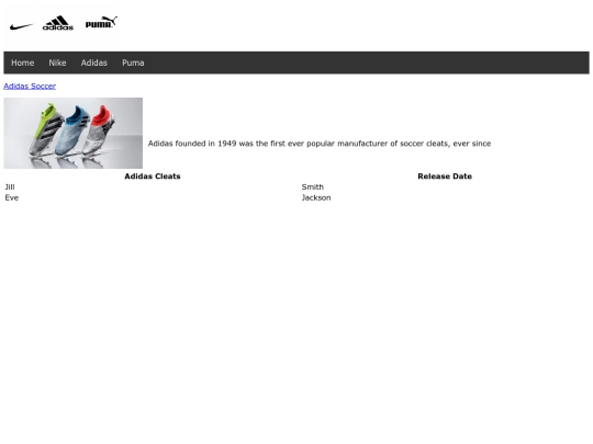 Adidas screenshot