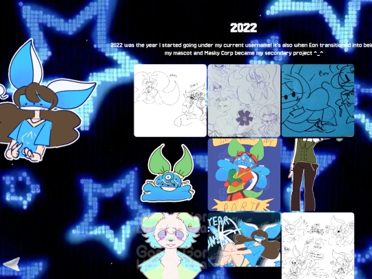 artchives/2022 screenshot