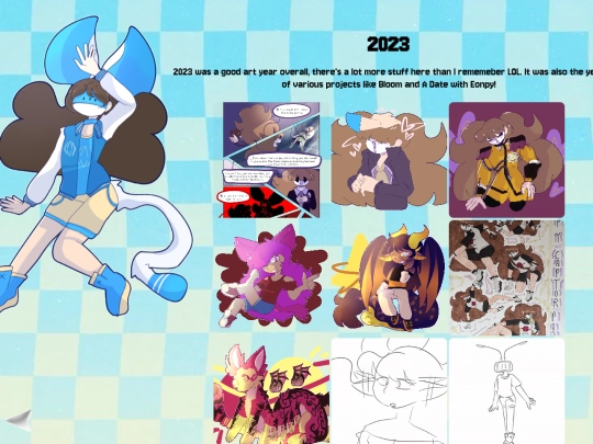 artchives/2023 screenshot