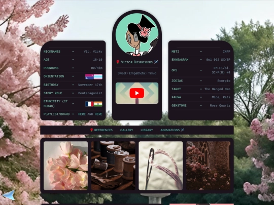 storyprojects/bewilthredbios/victordesrosiers screenshot