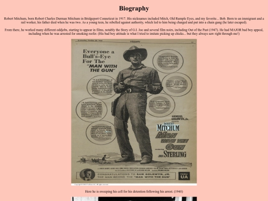 biography screenshot