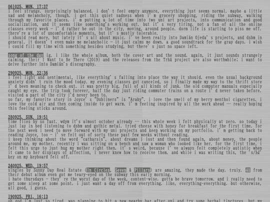 JOURNAL screenshot