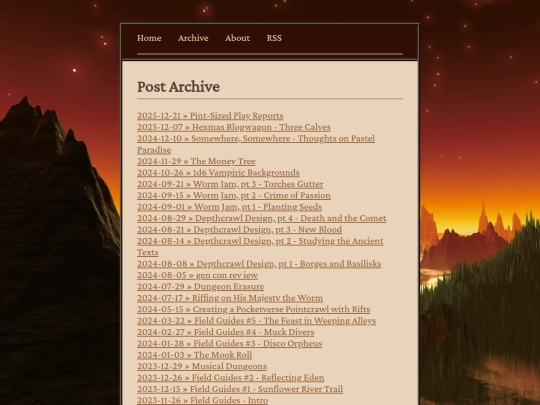 archive screenshot