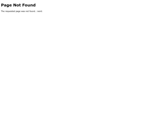 not_found screenshot
