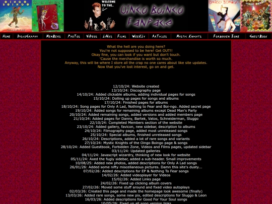 webmaster screenshot