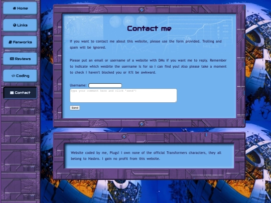 contact screenshot