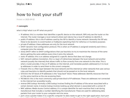 posts/hosting-your-stuff screenshot