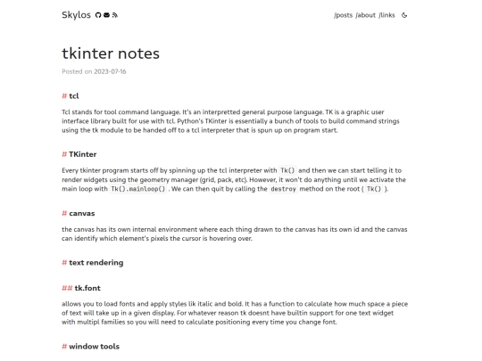 posts/tkinter-notes screenshot