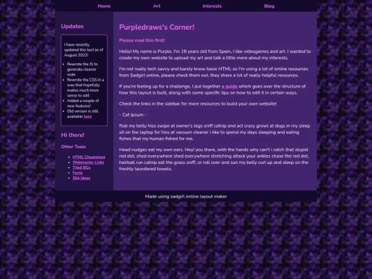 PurplePurple screenshot