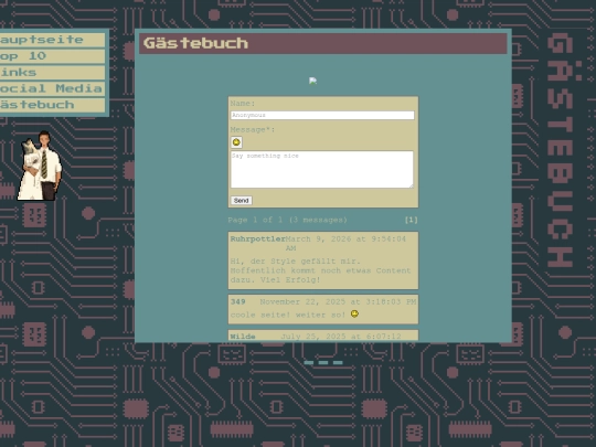 guestbook/guestbook screenshot