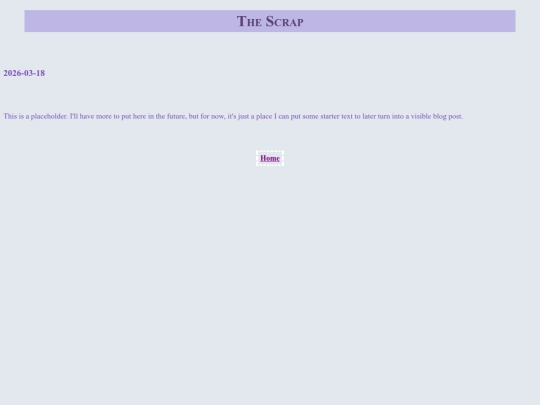 scraphome screenshot