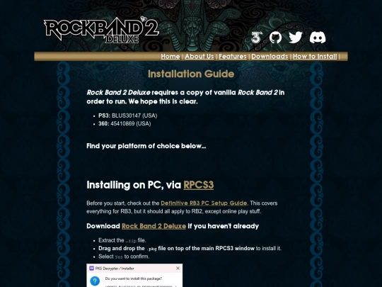 install screenshot
