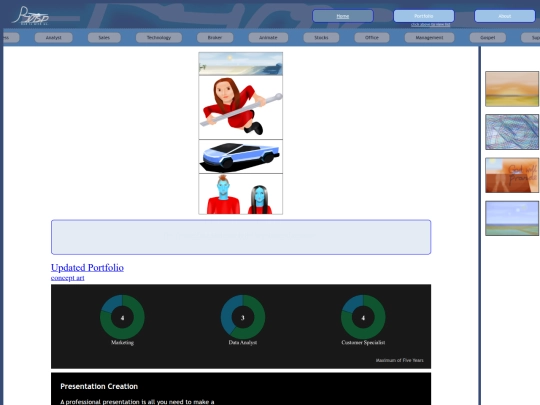 myweb screenshot