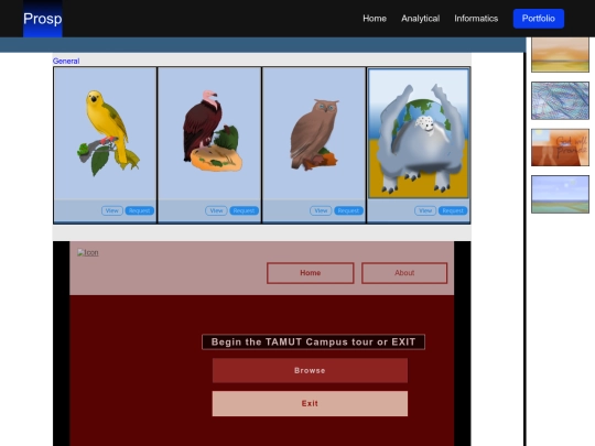 portfolio screenshot